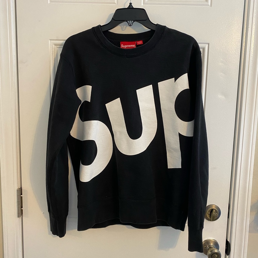 SUPREME SUP FALL 2013 crewneck
